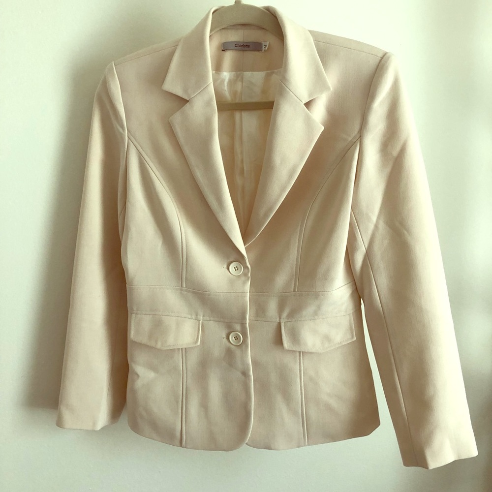 White Cream Jacket, size S/M